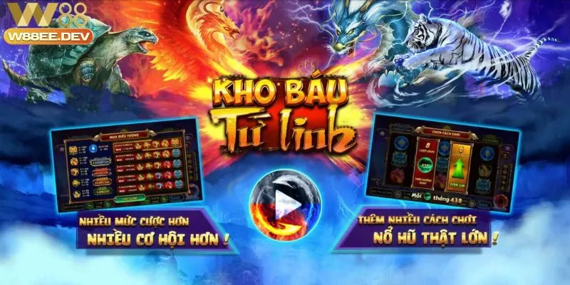 Tứ Linh W88 – Thế Giới Game Slot Đầy May Mắn và Hấp Dẫn 1 Tứ Linh W88 – Thế Giới Game Slot Đầy May Mắn và Hấp Dẫn