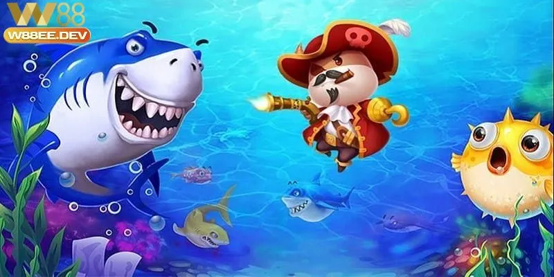Vua Cá Mập W88 - Trải Nghiệm Game Săn Cá Mới Mẻ Và Hấp Dẫn 1 Vua Cá Mập W88 - Trải Nghiệm Game Săn Cá Mới Mẻ Và Hấp Dẫn